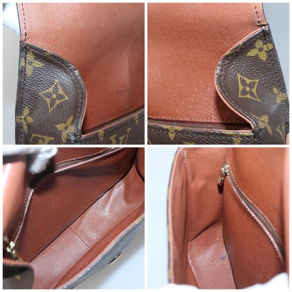 LOUIS VUITTON Monogram Saint Cloud GM Shoulder Bag M51242 LV Auth 131893 - Picture 12 of 14